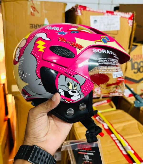 Studds Tom and Jerry Kids Helmet - Image 4