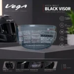 Vega Bolt Smoky Visor