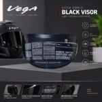 Vega Sonic Black Visor
